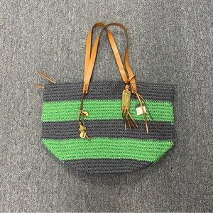 NWT Ralph Lauren Gardiner Tote Beach Bag